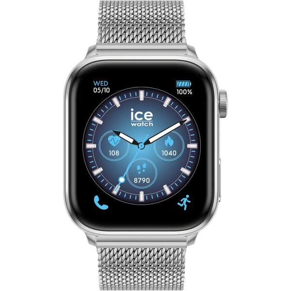 ice-watch Smartwatch, Armbanduhr,Damenuhr,Herrenuhr,Edelstahlarmband,Bluetooth,digital
