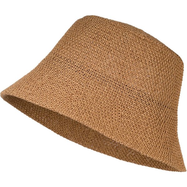 styleBREAKER Fischerhut Fischerhut aus Papierstroh - Knautschhut (1-St)