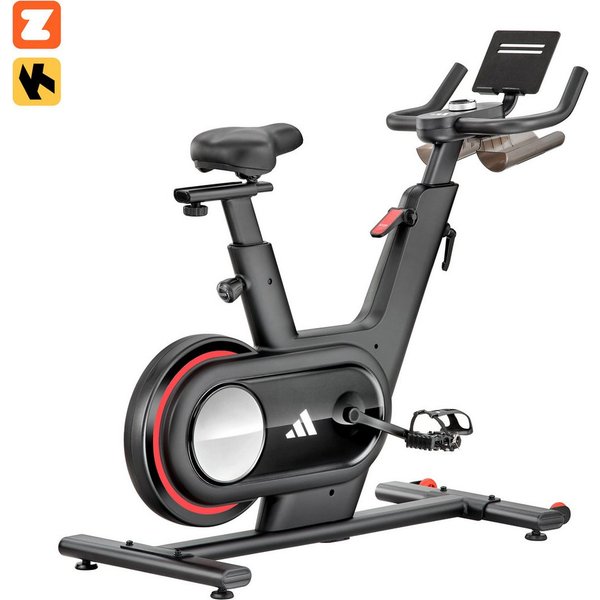 adidas Performance Ergometer C-1 (Packung, Bluetooth), 110 kg max. Benutzergewicht, Fahrrad, 32 Widerstandsstufen