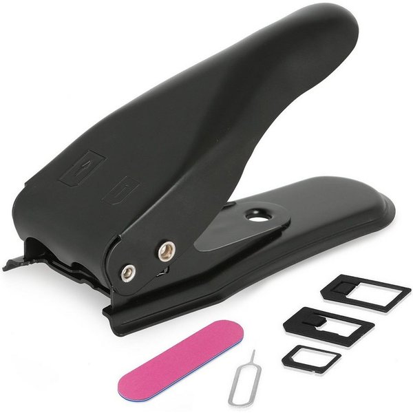 Wicked Chili Sim Karten Stanze + 5in1 Adapter Set für Sim-Card Smartphone-Adapter N/A zu Nano, Micro, Standard