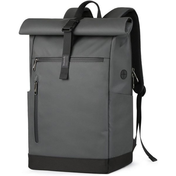 Inateck Laptoprucksack RollTop Rucksack Herren Damen 25L-30L Schulrucksack, rucksack wasserdicht