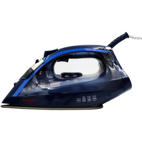 Tefal Dampfbügeleisen Tefal FV1713E0 Virtuo Dampfbügeleisen 2000W blau