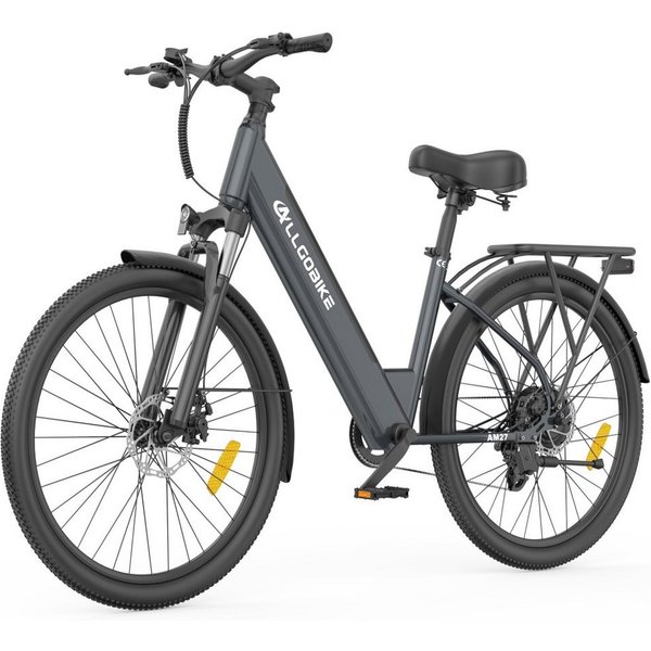 SSY E-Bike Elektrofahrrad fur Erwachsene, Heckmotor, (Komfortables E-Bike für Damen), Rahmen aus Karbonstahl