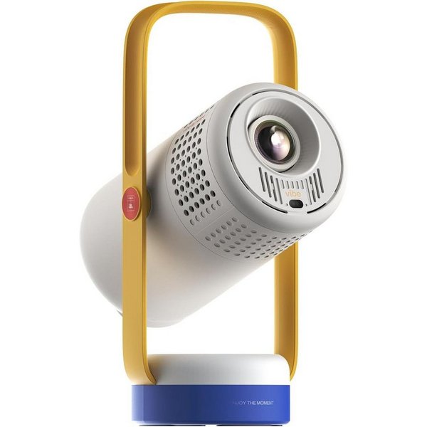 XGIMI XGIMI Vibe One mit Akku 1080p Smarter Tragbarer Beamer, 160° Ständer Portabler Projektor (1920 x1080 (1080P) px, Google TV & Netflix, Sound by JBL, bis zu