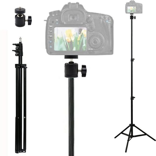 TronicXL 210cm Stativ + Kugelkopf für Kamera Nikon Canon Sony DSLR Kamerastativ Kamerastativ (Höhe 210cm)