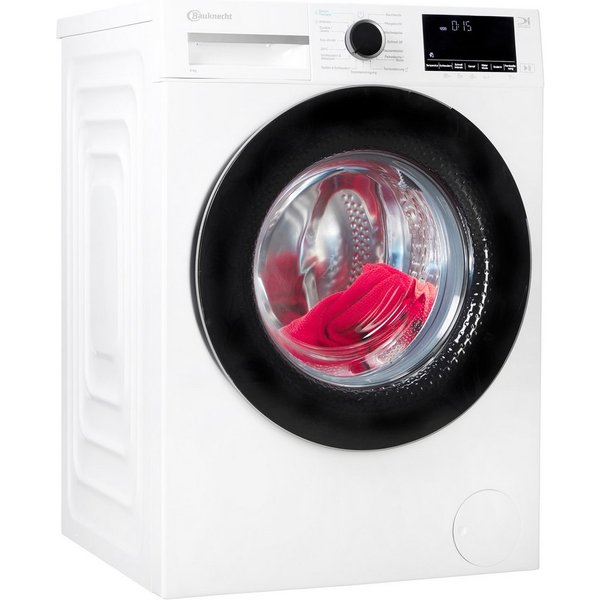 BAUKNECHT Waschmaschine B WM 9A9 BS, 9 kg, 1400 U/min, Adaptive Wash – Intelligente Anpassung der Programme an Ihre Wünsche