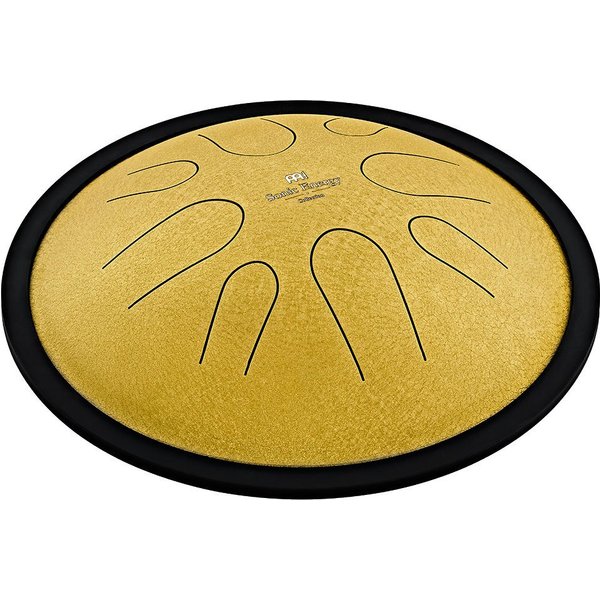 Meinl Sonic Energy Steel Tongue Drum Kompakte 10" Zungentrommel in D Moll Stimmung,432 Hz Grundstimmung für harmonische Klangwirkung, 1-St., mit Tasche und Mall