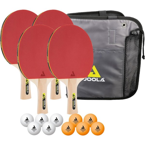 Joola Tischtennisschläger Tischtennis Family Set, Tischtennis Schläger Set Tischtennisset Table Tennis Bat Racket