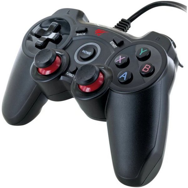 Schwaiger GPC18 USB Gaming Controller Pad 2x Vibration PC-Controller (1x Controller, Joystick Gamecontroller passend für PC Notebook Sony PS3 Android TV)