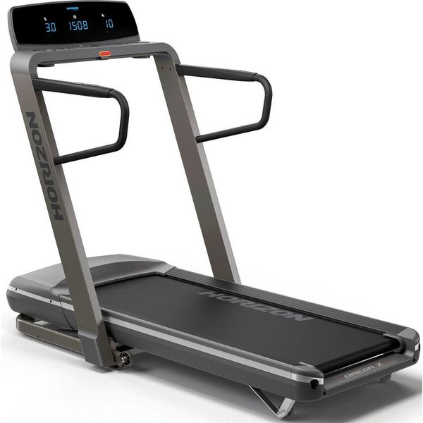 Horizon Fitness Laufband Omega Z Dark Edition (mit Bluetooth-/App-Funktion), bis max. 20 km/h, klappbar, mit Steigung, 159 kg max. Benutzergewicht