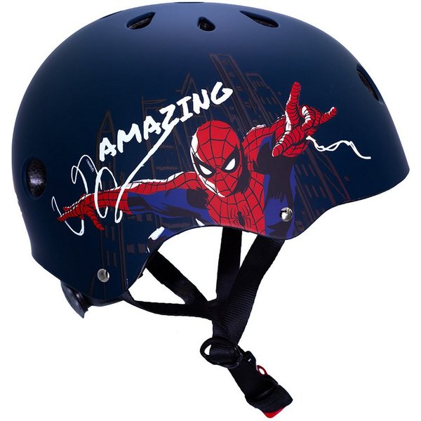 Seven Polska Kinderfahrradhelm Kinder Fahrradhelm Skater Helm verstellbar 52 - 56 cm, 4 - 12 Jahren, Sehr leicht mit nur ca. ca. 370g