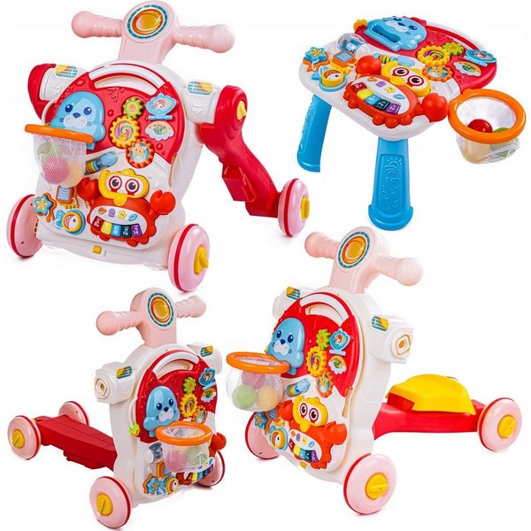 COIL Babywalker Lauflernwagen 5in1, Lernspielzeug, Spieltisch,ab 12 Monaten