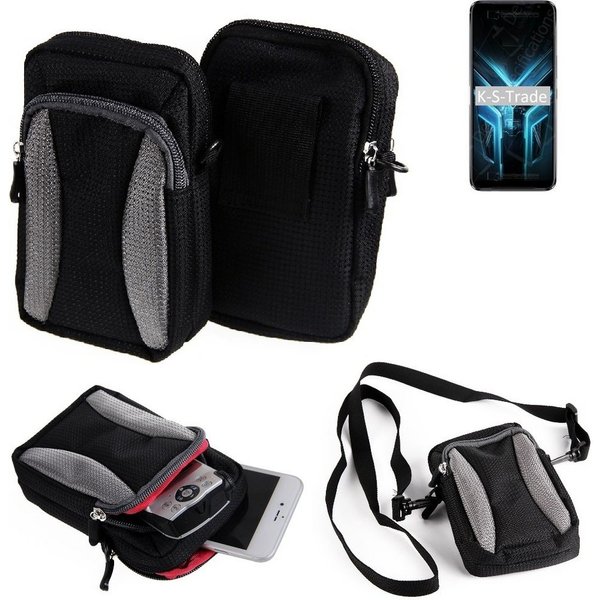 K-S-Trade Kameratasche für Sony ZV-1, Fototasche Gürtel-Tasche Holster Umhänge Tasche Kameratasche