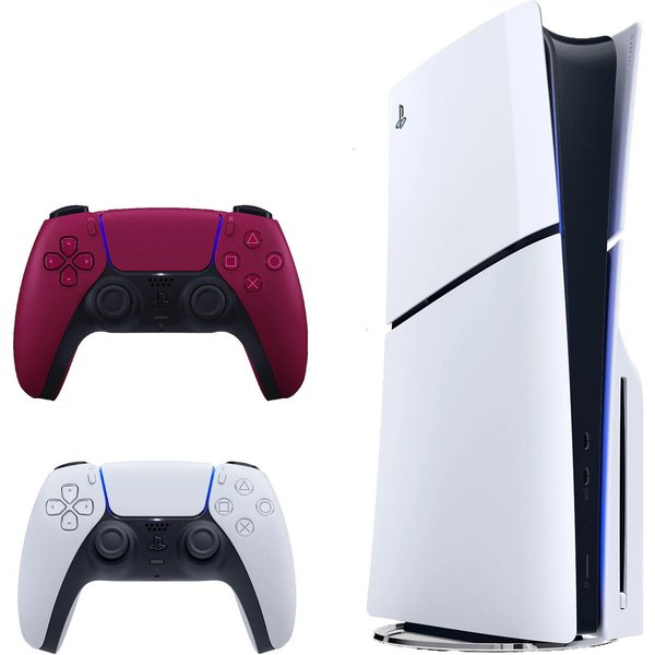 Playstation Playstation 5 Slim 1TB mit Blu-ray Laufwerk + 2 Controller Wunschfarbe
