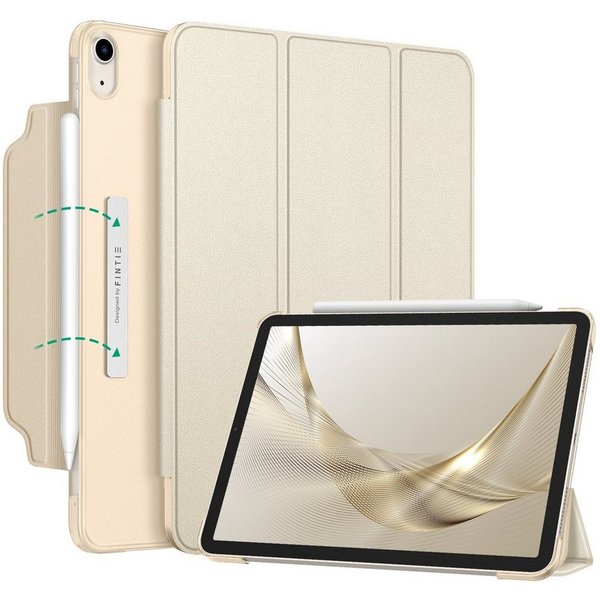 Fintie Tablet-Hülle für iPad Air 11'' M4/M3/M2(2026/2025/2024), iPad Air 5/4 Gen 2022/2020 10.9 Zoll, Leichte Standhülle mit Durchscheinend Mattierter Rückseite
