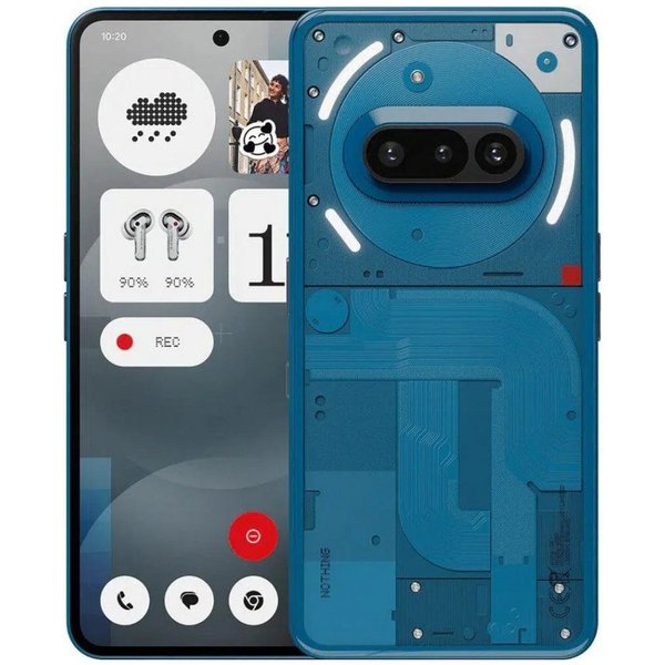 NOTHING Nothing Phone 3(a) 12GB+256GB Smartphone (6,77 Zoll, 256 GB Speicherplatz, 50 MP Kamera)