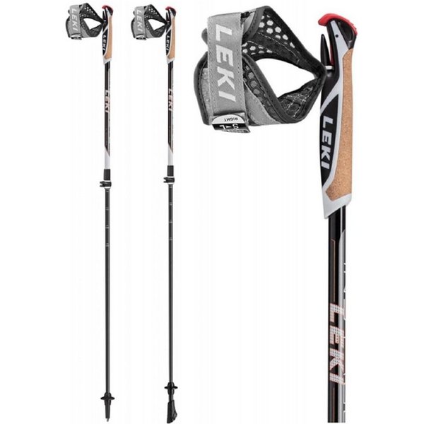 Leki Nordic-Walking-Stöcke Leki Instructor Lite 100 - 125 cm verstellbare Nordic Walking Stöcke