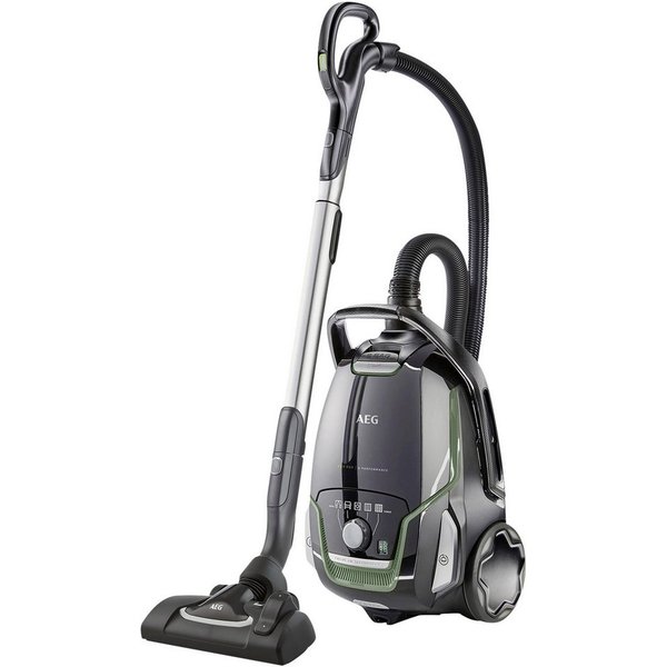 AEG Bodenstaubsauger VX9-2-ÖKO, 850 W, mit Beutel, Leistungsstark, inkl. Zusatzdüsen, 70 % Recyclingkunststoff, 5l Beutel