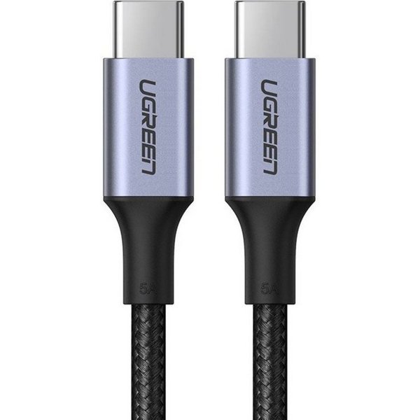 UGREEN Kabel USB Typ C 100 W Power Delivery Quick Charge 3.0 Kabel grau Smartphone-Kabel, (200 cm)