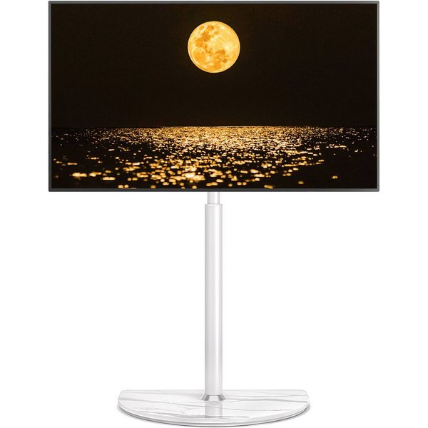 Rfiver TV-Ständer TV-Bodenständer für 32-65 Zoll Fernseher mit ± 25 Grad schwenkbar, (bis 65 Zoll, 1-tlg., höhenverstellbarer Eck-TV-Ständer bis zu 40 kg)