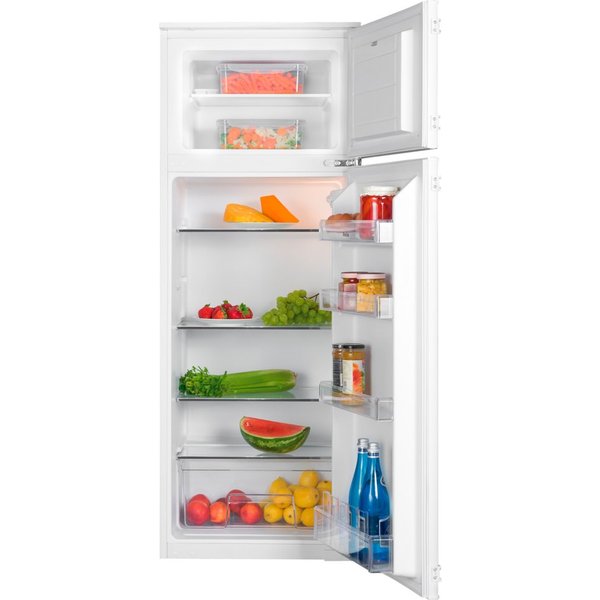 Amica Einbaukühlgefrierkombination EDTS 374 911, 144 cm hoch, 54 cm breit, Übersichtlich, ruhig, praktisch – frische Vorräte im Griff