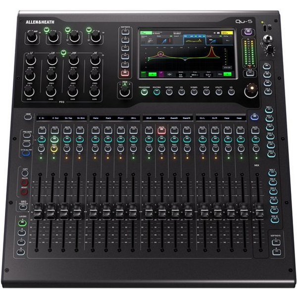Allen & Heath Mischpult, (PA Mischpulte, Digital Mixer), Qu-5 Digital mixing console - Digitales Mischpult