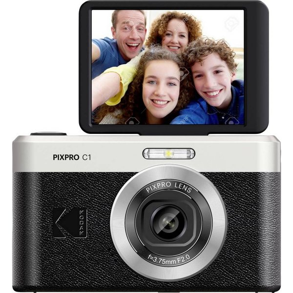 Kodak Fotokamera C1 black Digitalkamera Schwarz C1BK Kompaktkamera