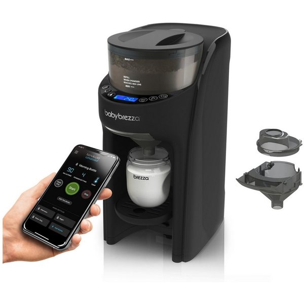 Baby Brezza Babyflaschenwärmer Formula Pro Advanced WiFi Flaschenzubereiter, via App steuerbar