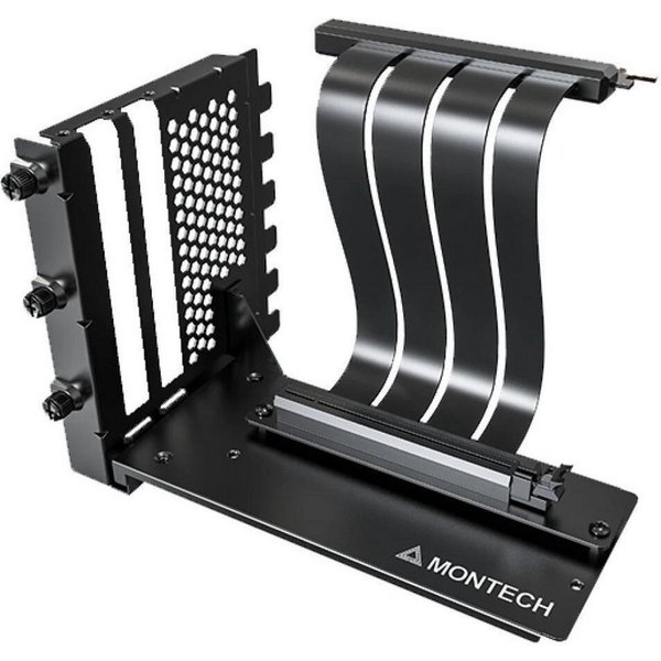 MONTECH PC-Gehäuse Vertikales GPU Mounting Kit, PCIe 4.0 Riser-Kabel