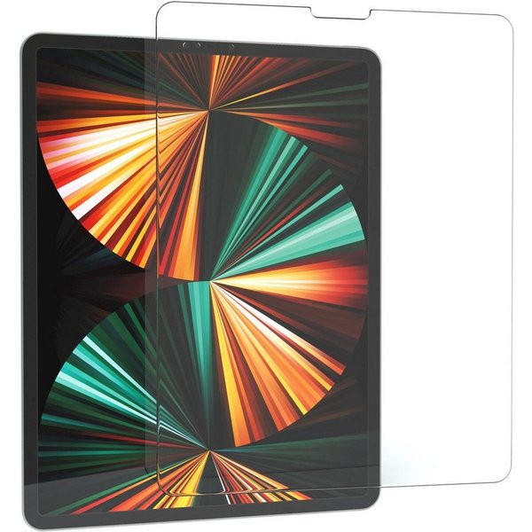 EAZY CASE Displayschutzglas Schutzglas für iPad Pro 12,9" 5./6. Gen. 2021/2022, 12,9 Zoll Panzerglas Displayfolie Tabletschutz Glasfolie Kratzschutz