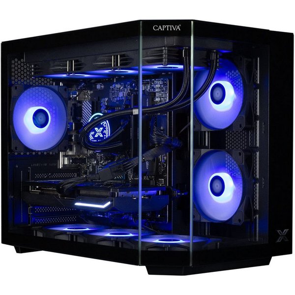 CAPTIVA Highend Gaming R10-3074 PC (AMD Ryzen 7 7800X3D, Radeon™ RX 9070 XT, 32 GB RAM, 2000 GB SSD, Luftkühlung, WLAN, Windows 11 Home)