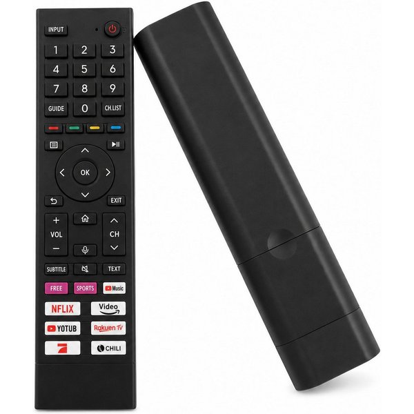 azurano Ersatz für HISENSE ERF3I80H HT288509 T288509 VOICE Universal-Smart-TV-Fernbedienung