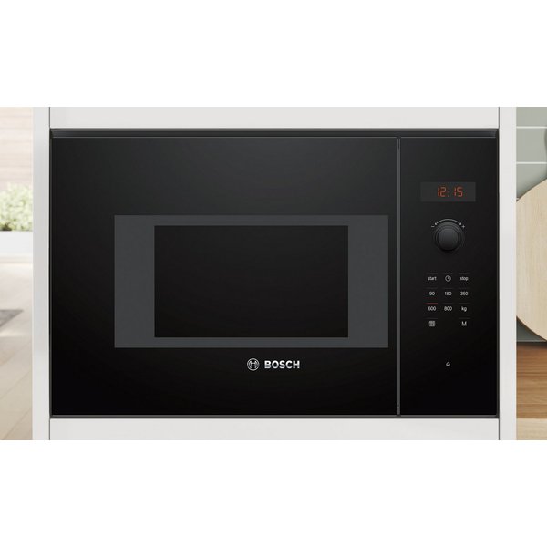 BOSCH Einbau-Mikrowelle BFL523MB1F, Mikrowelle, 20 l