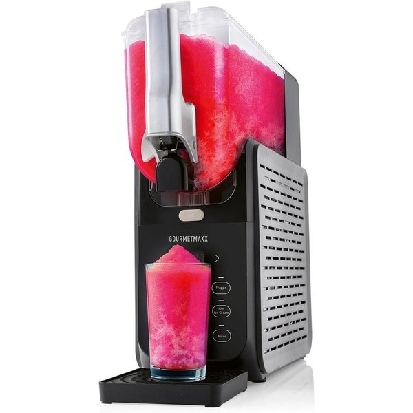 GOURMETmaxx Slush-Eismaschine FreezeUp Slush Eis Maschine für vielseitige Drinks und Desserts, 200 W