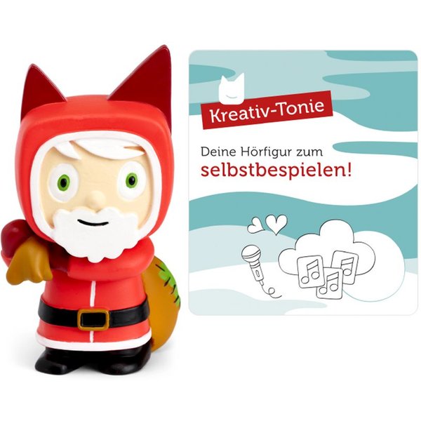 tonies Hörspielfigur Kreativ-Tonie, (für die Toniebox, 1-St., Magnethaftend & handbemalt), Hören, Spielen & Sammeln