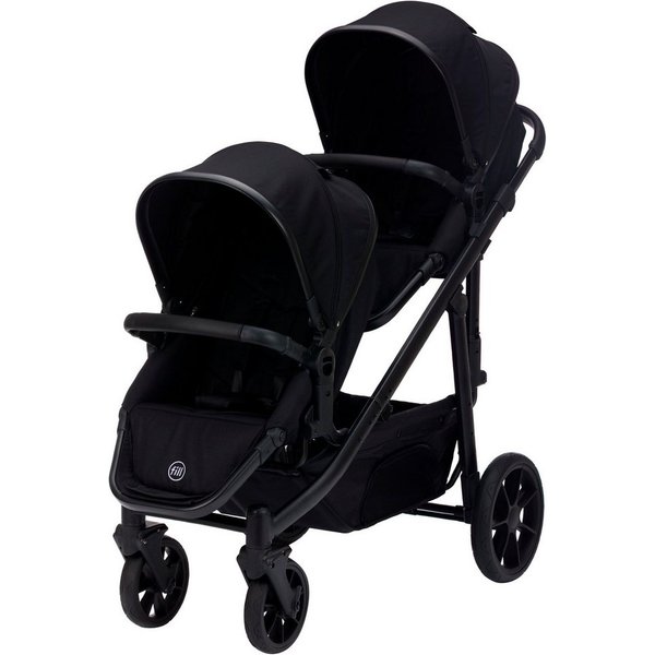 Fillikid Zwillings-Kombikinderwagen Fill Two in One, (Set)