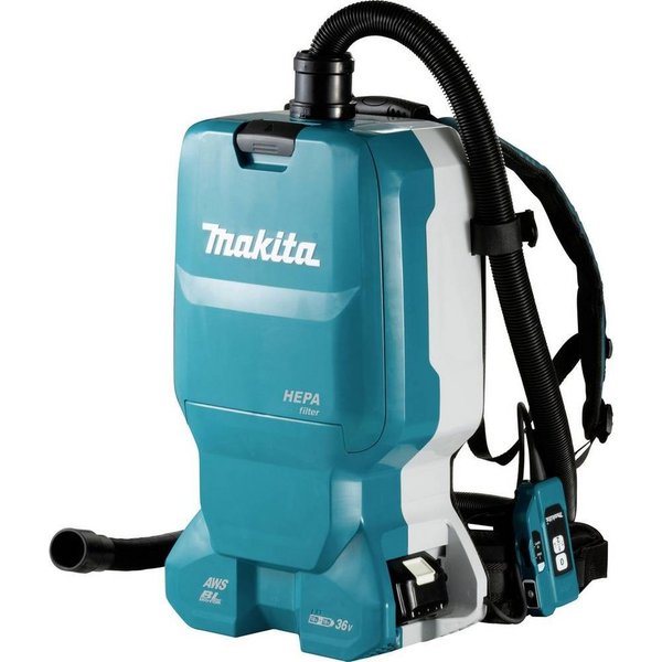 Makita Handstaubsauger Akku-Rucksackstaubsauger 2x18V DVC665ZU