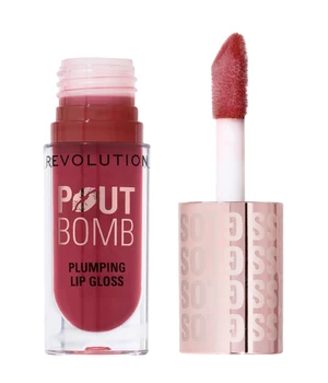 REVOLUTION Pout Bomb Plumping Gloss Lipgloss · 5 ml · Braun