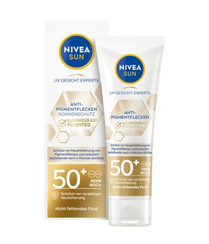NIVEA SUN UV Gesicht Experte Luminous 630 Anti-Pigmentflecken LSF 50+ Sonnencreme · 40 ml