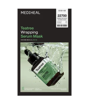 MEDIHEAL Teatree Wrapping Serum Mask Calming Hydra Tuchmaske · 1 Stk