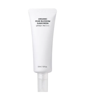 WHAMISA Organic Pear Blossom Sunscreen SPF50+ PA++++ Sonnencreme · 50 ml