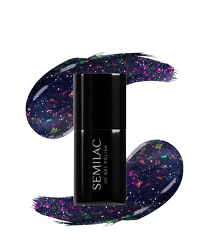 Semilac UV Nagellack Gel Nagellack · 7 ml · Violett/Lila