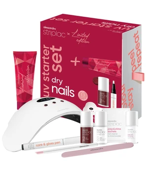 Alessandro Striplac UV Starter Set dry nails Winter Edition Nagellack-Set · 1 Stk