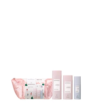 Kerasilk Smoothing Set – Bändigendes Shampoo, Conditioner & Taming Balm für glattes, frizzfreies Haar Haarpflegeset · 1 Stk