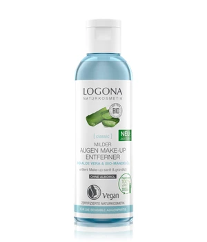 Logona Classic Milder Augen Make-up Entferner Bio-Aloe Vera & Bio-Mandelöl Augenmake-up Entferner · 125 ml