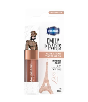 Vaseline Emily in Paris Tinted Lip Oil Lippenöl · 4 g · Hellbraun