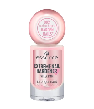essence EXTREME NAIL HARDENER Sheer Pink Nagelhärter · 8 ml · Creme