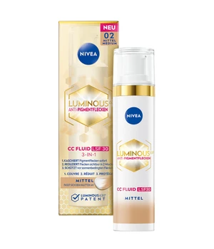 NIVEA Cellular Luminous630 Anti-Pigmentflecken CC-Fluid LSF 30 Gesichtsfluid · 40 ml