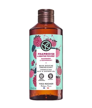 Yves Rocher Himbeere & Pfefferminze Duschbad Duschgel · 400 ml