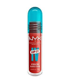 NYX Professional Makeup Lip I.V. Hydrating Gloss Stain Lipgloss · 5 ml · Dunkelrot